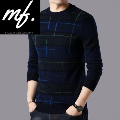 Mozzafiato Herbst Kollektion - Herren Strick Pullover aus Kaschmir