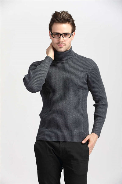 Mozzafiato Herbst Kollektion - Herren Rollkragen Pullover aus Kaschmir