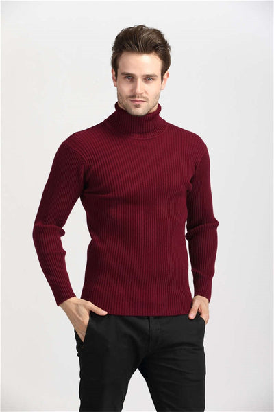 Mozzafiato Herbst Kollektion - Herren Rollkragen Pullover aus Kaschmir